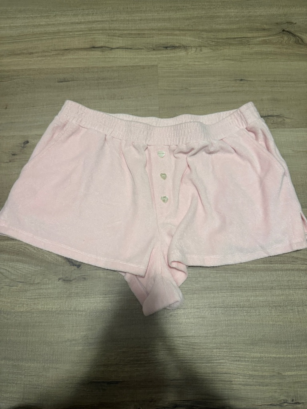 Stoney Clover Lane x Target Pink Terry Cloth Lounge Shorts